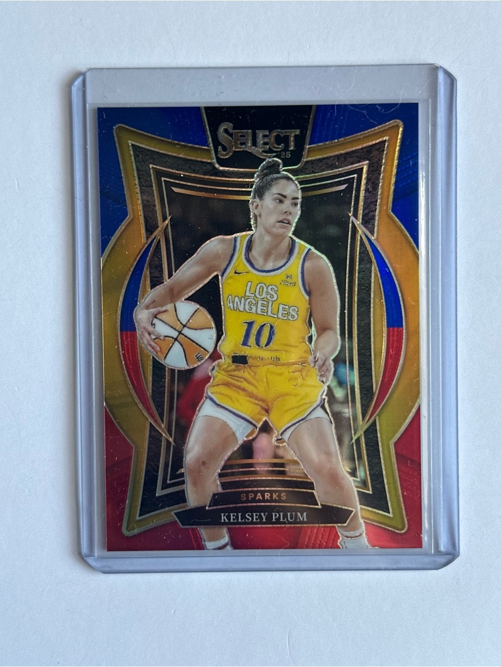 Panini Select Kelsey Plum Los Angeles Sparks - Yellow & Gold